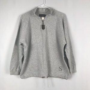 Vintage Silverware Brand 1/4 Zip Pullover. Large